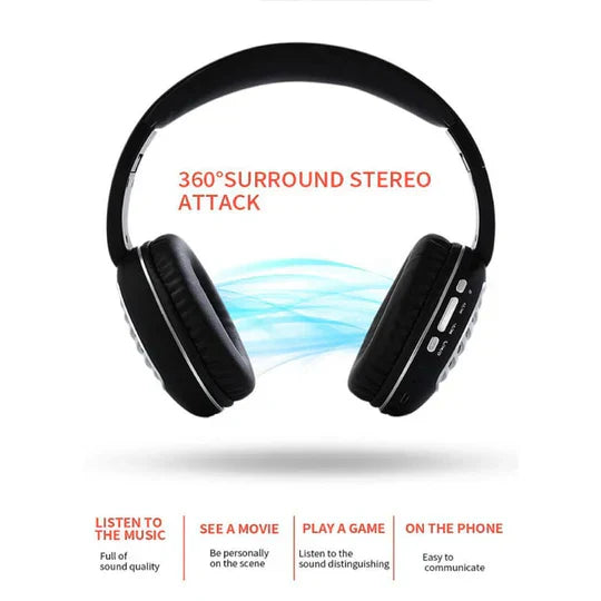 FASTER S4 HD Solo Wireless Stereo Headphones